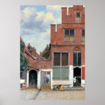 Johannes Vermeer, The Little Street Print