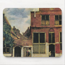 Johannes Vermeer's Street in Delft (circa 1660)