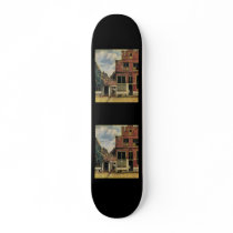 Johannes Vermeer's Street in Delft (circa 1660)