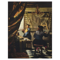 Johannes Vermeer's The Art of Painting circa 1668
