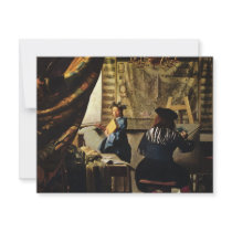 Johannes Vermeer's The Art of Painting circa 1668