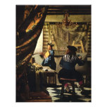 Johannes Vermeer's The Art of Painting circa 1668 Personalized Invites