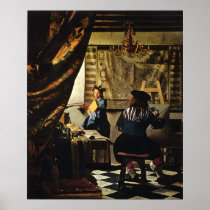 Johannes Vermeer's The Art of Painting circa 1668