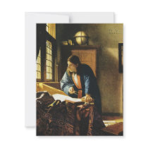 Johannes Vermeer's The Geographer (circa 1669)