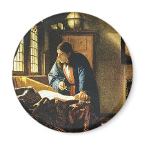 Johannes Vermeer's The Geographer (circa 1669)