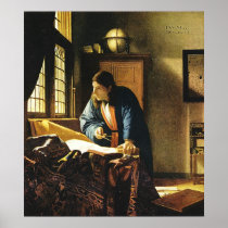 Johannes Vermeer's The Geographer (circa 1669)