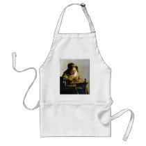 Johannes Vermeer's The Lacemaker (circa 1670) Apron
