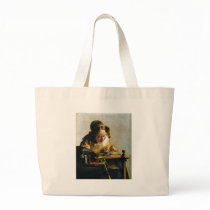 Johannes Vermeer's The Lacemaker (circa 1670) Tote Bags