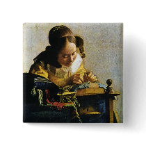 Johannes Vermeer's The Lacemaker (circa 1670)