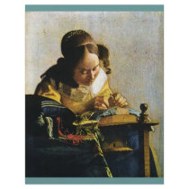 Johannes Vermeer's The Lacemaker (circa 1670)
