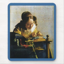 Johannes Vermeer's The Lacemaker (circa 1670)