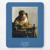 Johannes Vermeer's The Lacemaker (circa 1670)