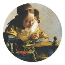Johannes Vermeer's The Lacemaker (circa 1670)