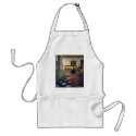 Johannes Vermeer's The Music Lesson (circa1663) aprons
