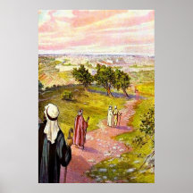 John 11:55-57 Up to Jerusalem for Passover Print