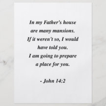 JOHN 14:2 CUSTOM FLYER