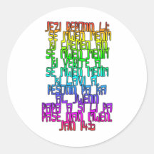 John 14:6 Haitian Creole Sticker