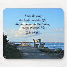John 14:6  I am the way... Mouse Pads