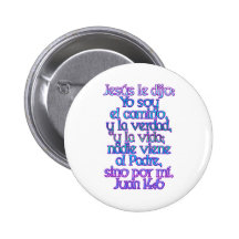 John 14:6 Spanish Button