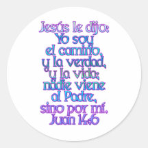 John 14:6 Spanish Sticker