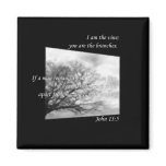 John 15:5 ~ Vine and Branches Magnet