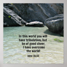 John 16:33 posters
