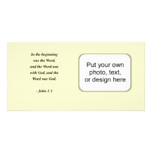 JOHN 1:1 PHOTO CARD TEMPLATE