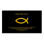 John 3:16 - Christian Business Card