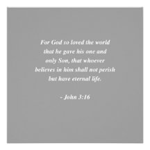 John 3:16 personalized invites