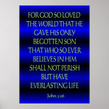 John 3:16 print