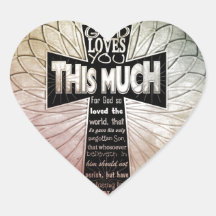 John 3:16 stickers