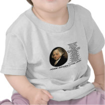 John Adams Dread Two Great Parties Political Evil Shirt