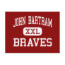John Bartram - Braves - High - Philadelphia Post Cards