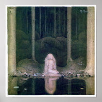 John Bauer ( 1913 ) Tuvstarr  Poster