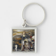 John Bauer Troll Keychain