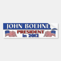John Boehner en 2012 Autocollant Pour Voiture