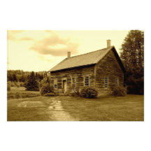John Brown's House in the Adirondack Mountains Photographic Print