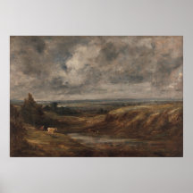 John Constable - Hampstead Heath Poster
