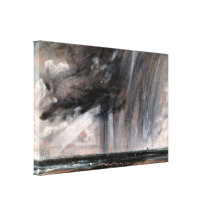 John Constable - Seascape Study with Rain Cloud Canvas Print