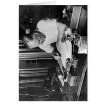 John Curtin working on a Sunday morning Greeting Cards