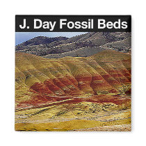 John Day Fossil Beds National Monument Fridge Magnet