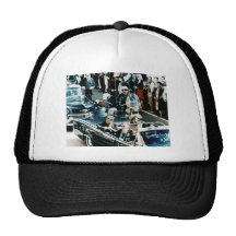 John F Kennedy and Jackie in the Motorcade Dallas Hat