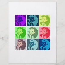 John F Kennedy Full Color Flyer