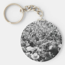 John F Kennedy JFK Fort Worth Rally '63 Keychains