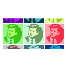 John F Kennedy Photo Card