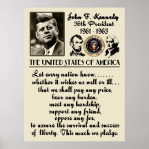 John F. Kennedy Poster