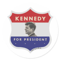 JOHN F KENNEDY STICKER
