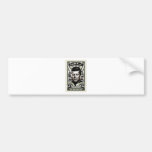 John F. Kennedy Vintage Stamp Art Bumper Sticker