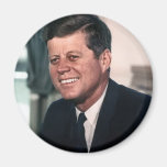 John F. Kennedy White House Colour Portrait Magnet
