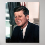 John F. Kennedy Whitehouse Portrait Posters